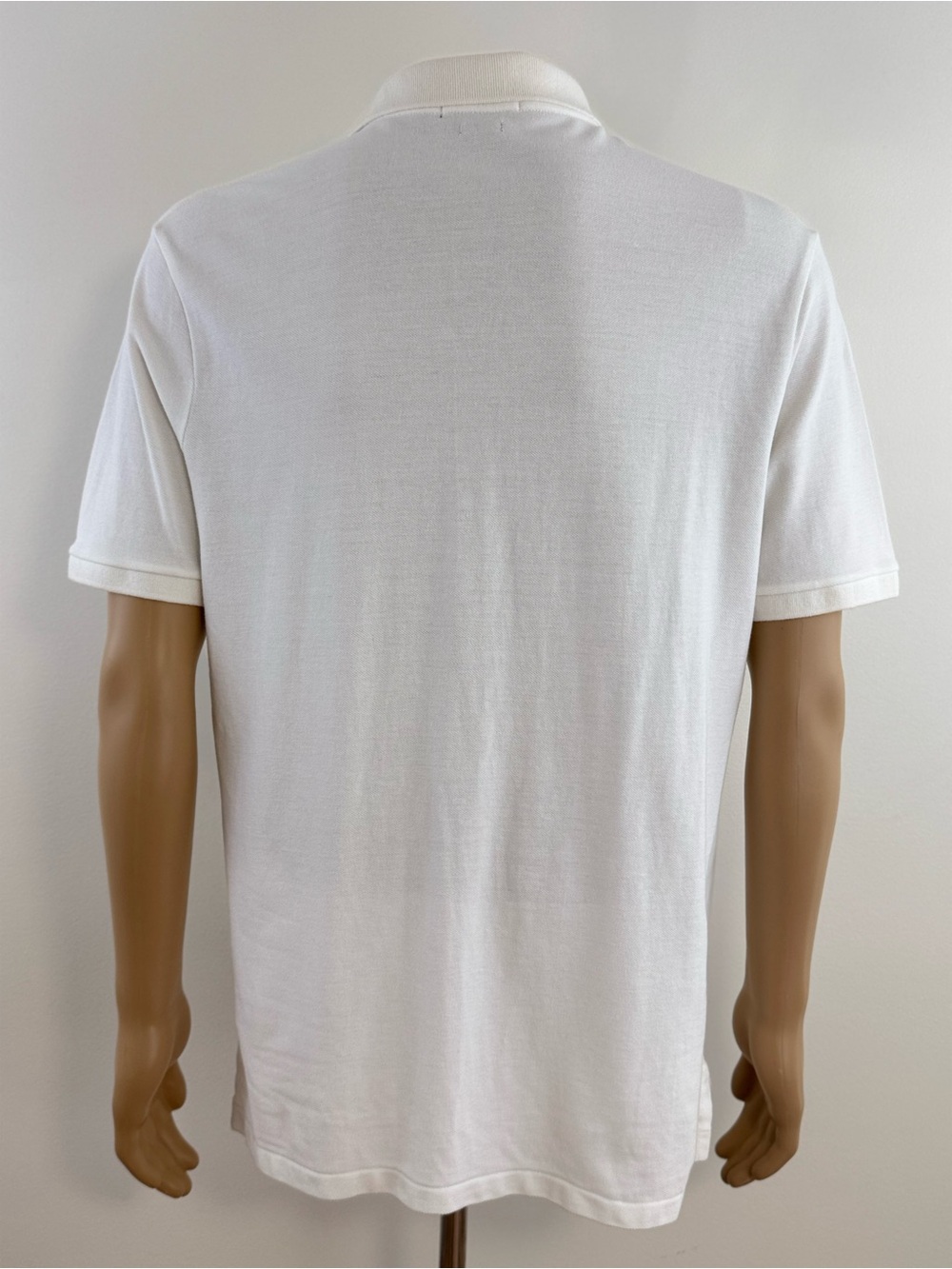 Ralph Lauren Polo White Classic Fit, Men’s Short Sleeve Shirt, Size Medium - Picture 4 of 13